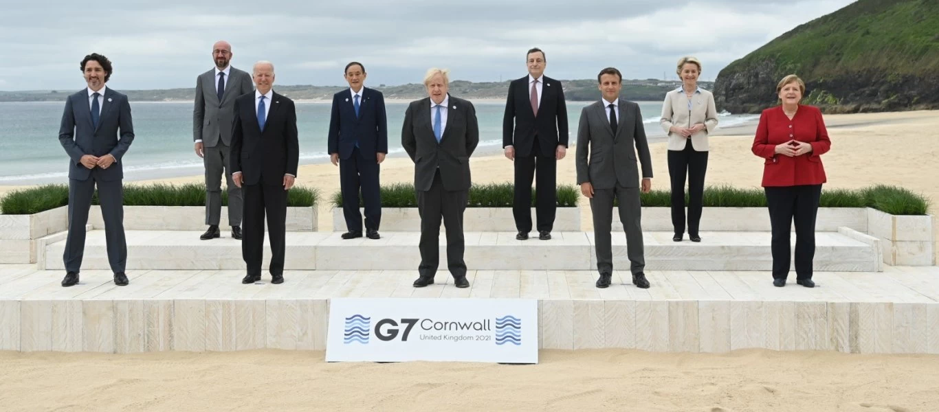  G7- Κορνουάλη: Δεύτερη ημέρα επαφών με τους ηγέτες των 7 ποιο ανεπτυγμένων βιομηχανικά χωρών